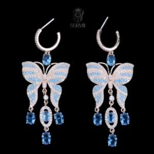 Dangle Butterfly Earrings