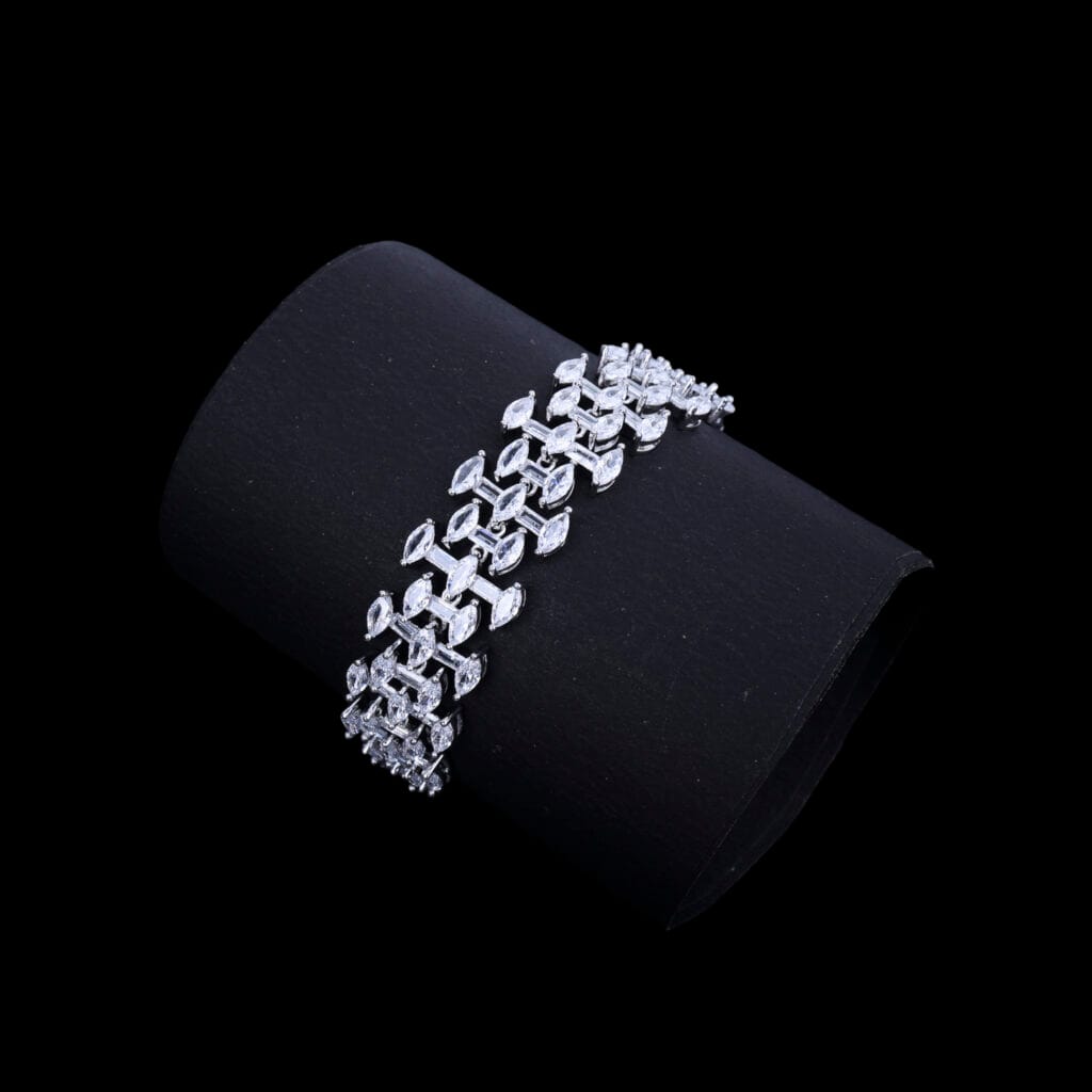 Marquise Silver Bracelet