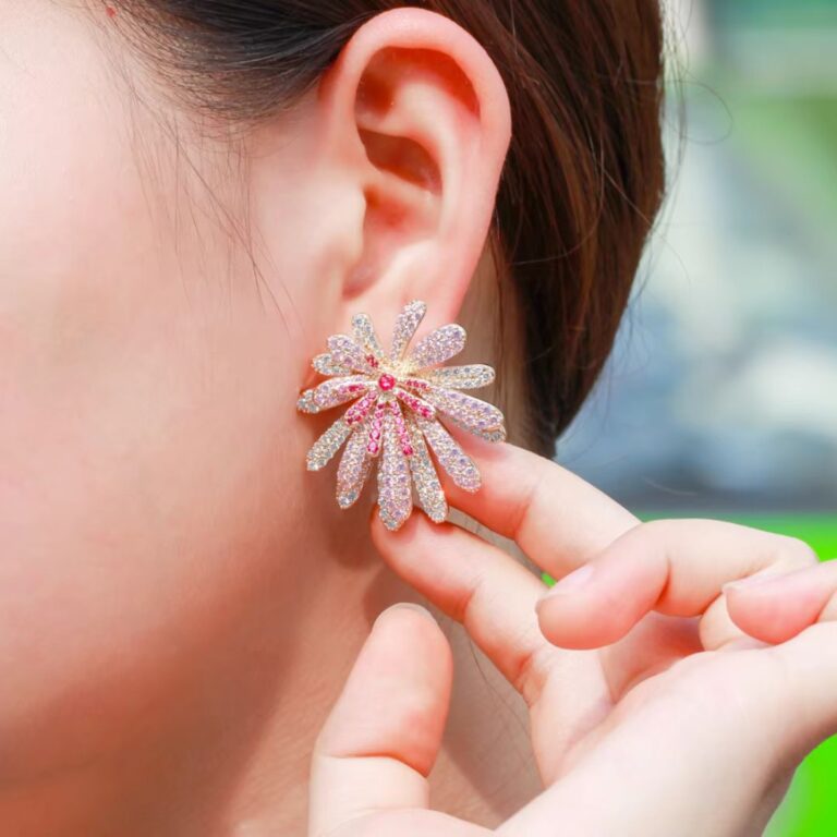 Sun Flower Earrings