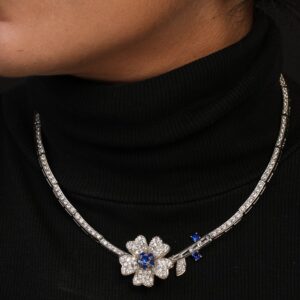 Blue wish Necklace