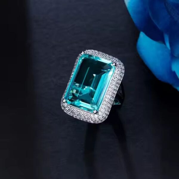 Minty Gem Ring