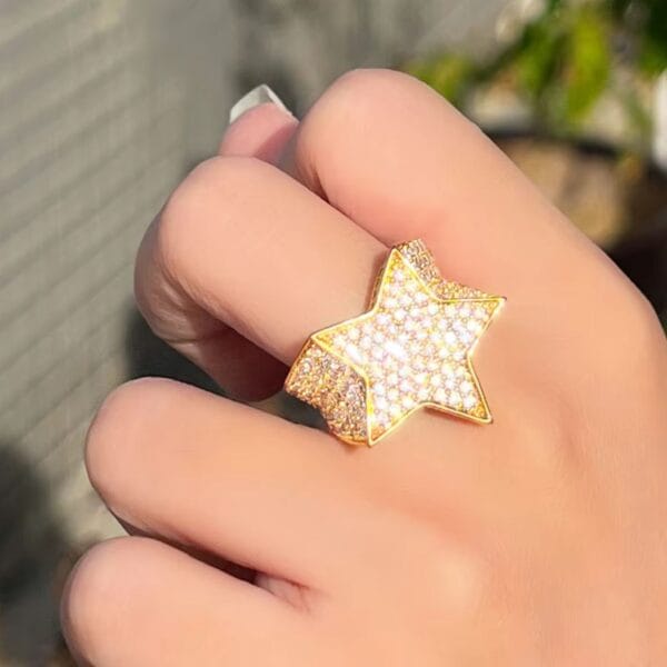 Starshade Gold Ring